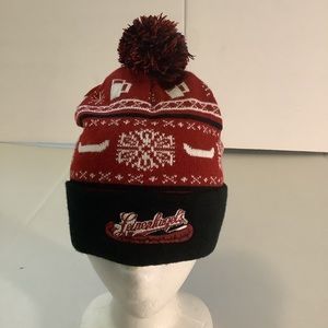 Leinenkugel’s Beer Mug Design Beanie Winter Knit Hat Cap  With POM POM Unisex OS